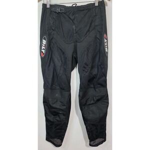 BILT RIDING MOTOCROSS PANTS Men 32 Black Blorp 4 Dirt Bike Motorcycle EUC